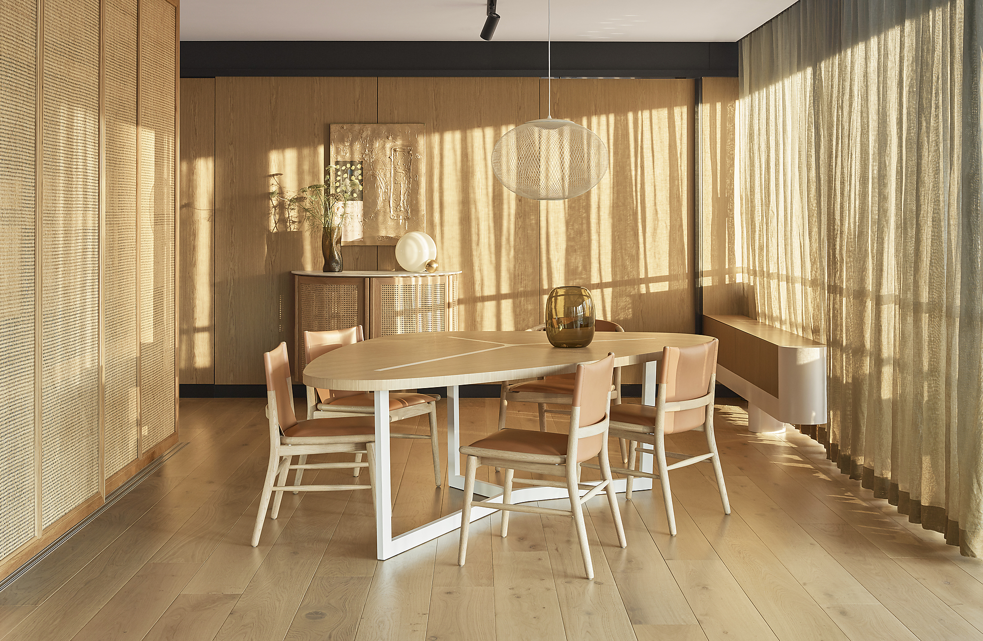 Interior photograph of Walan Apartment by Toby Scott